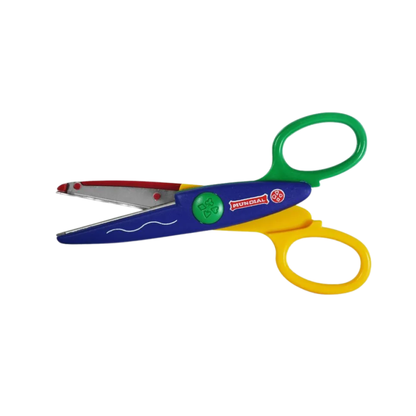 Tesoura Picotar Escolar 16cm 585/06  Mundial