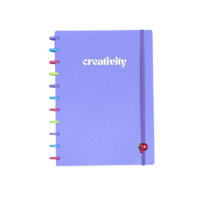 Caderno Colorful Creativity Grande 80fls