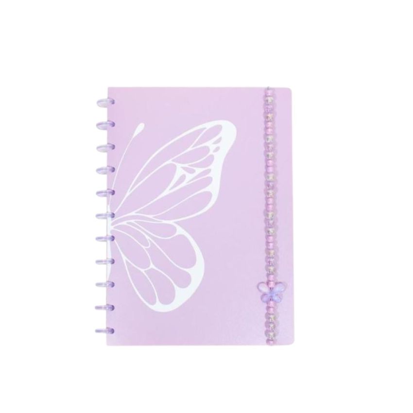 Caderno Fairy Tail Lilas Grande 80fls Pop Disc