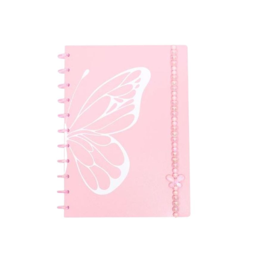 Caderno Fairy Tail Rosa Grande 80fls Pop Disc