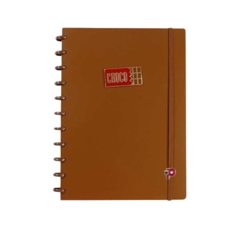 Caderno Chococherry Chocolate Grande 80fls Pop Disc