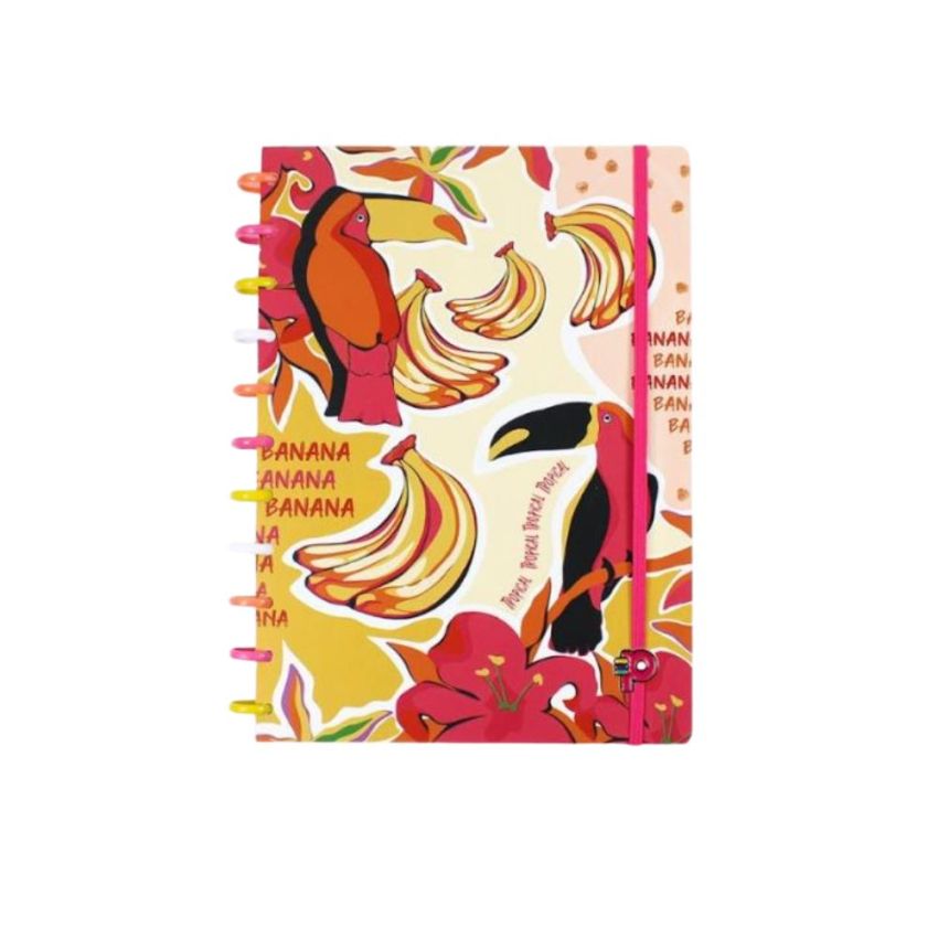 Caderno Tropical Tucano Grande 80fls Pop Disc