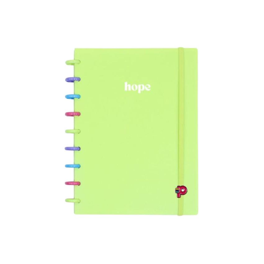 Caderno Colorful Hope Medio 80fls Pop Disc