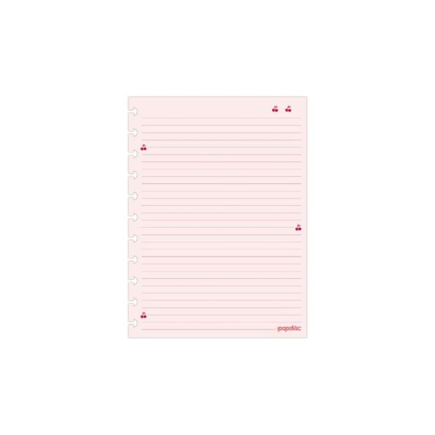 Refil Decorado Cereja Grande C/50fls 90g Pop Disc