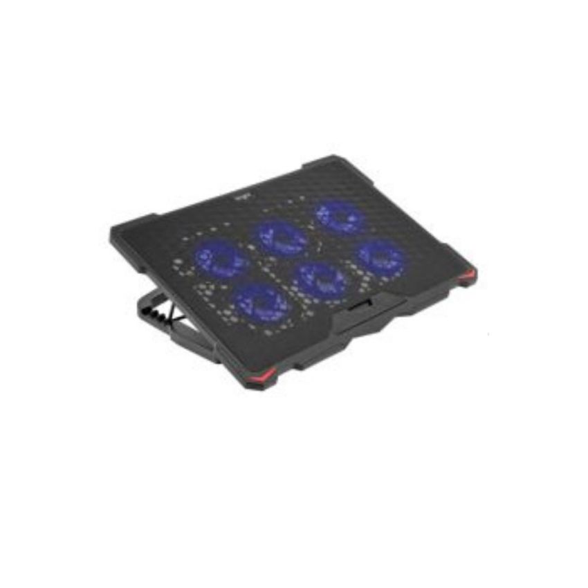 Suporte Para Notebook Cooler 6 Fans Led e Usb Hub Bc002 - Bright