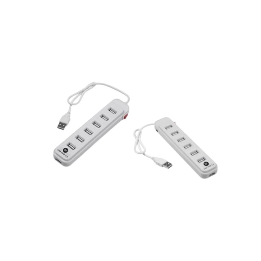 Hub 7 Portas Branco 0191 - Bright