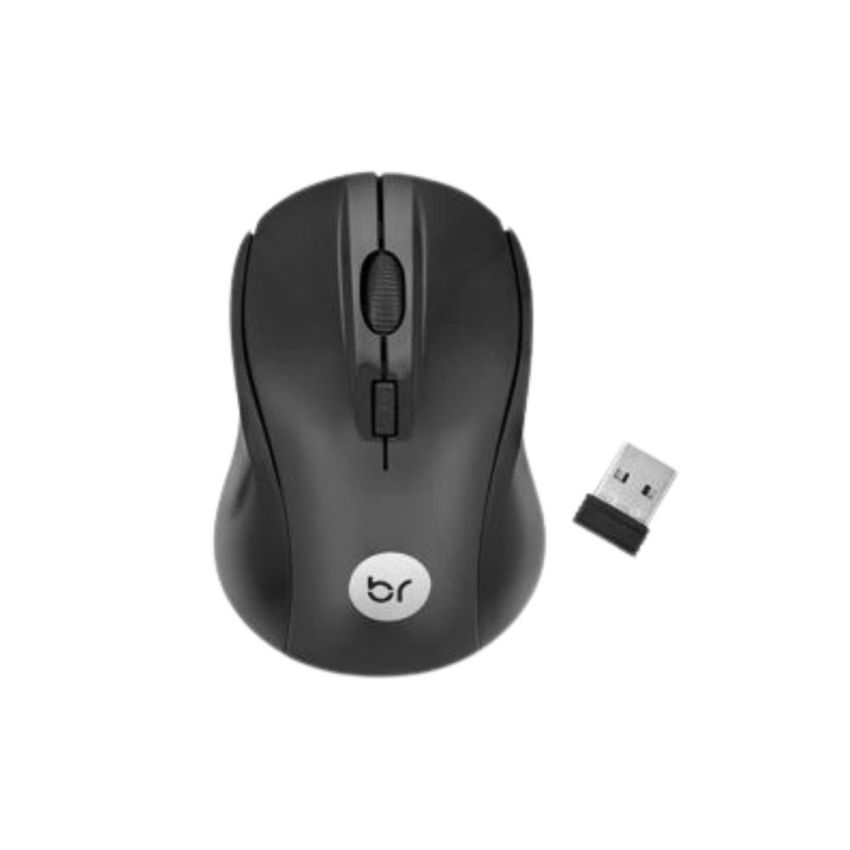 Mouse  S/fio 2.4g Preto 1000 Dpi 0095 - Bright