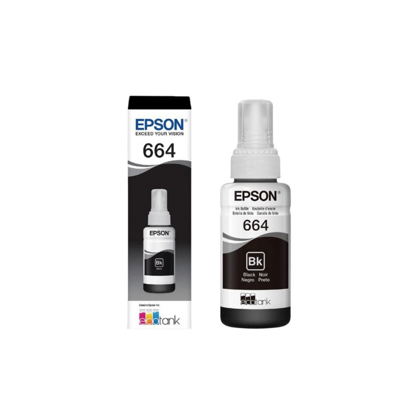 Refil de Tinta Epson Preto T664120-al  Epson