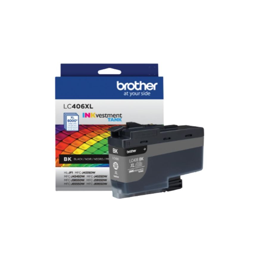 Cartucho de Tinta  Lc406xlbks Preto  Brother