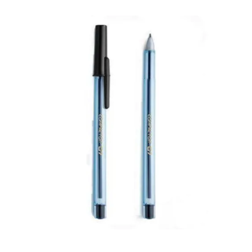 Caneta Esferografica Compactor 0,7 Preto  Ref 851  Compactor