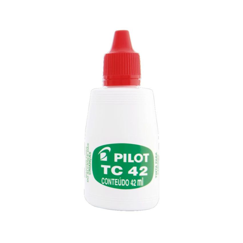Tinta P/carimbo Tc42 42ml Vermelho  Pilot