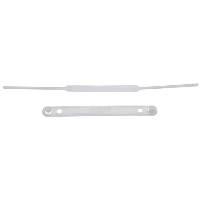 Grampo Trilho de Plastico Dellofix 50 Unid 0301 Dello