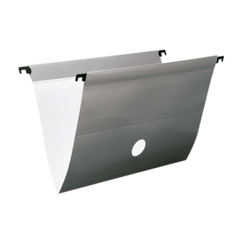 Pasta Suspensa Delloplus Plastificada c/ Grampo Prata 0099 Dello