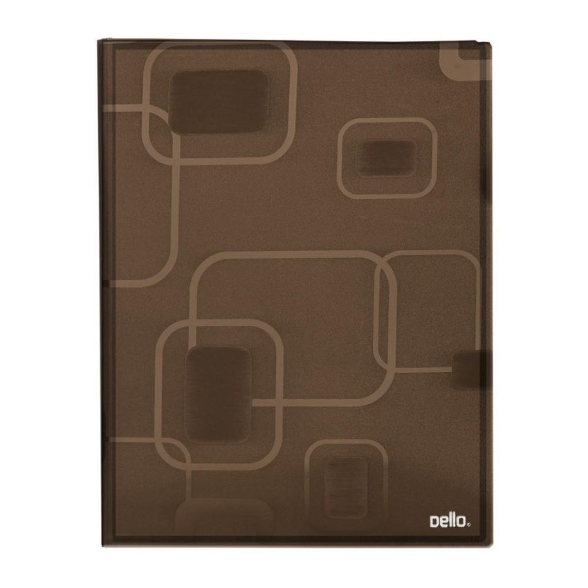 Pasta Catalogo a4 em pp c/ 40 Plasticos Fume 6054.i Dello