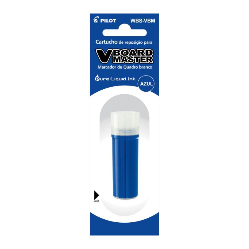 Tinta Refil p/ Marcador de Quadro Branco Wbs/vmb 5,5ml Azul Pilot
