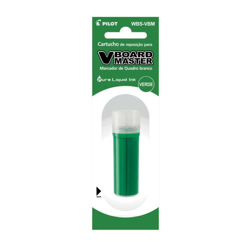 Tinta Refil P/marcador de Quadro Branco Wbs/vmb 5,5 Verde Pilot
