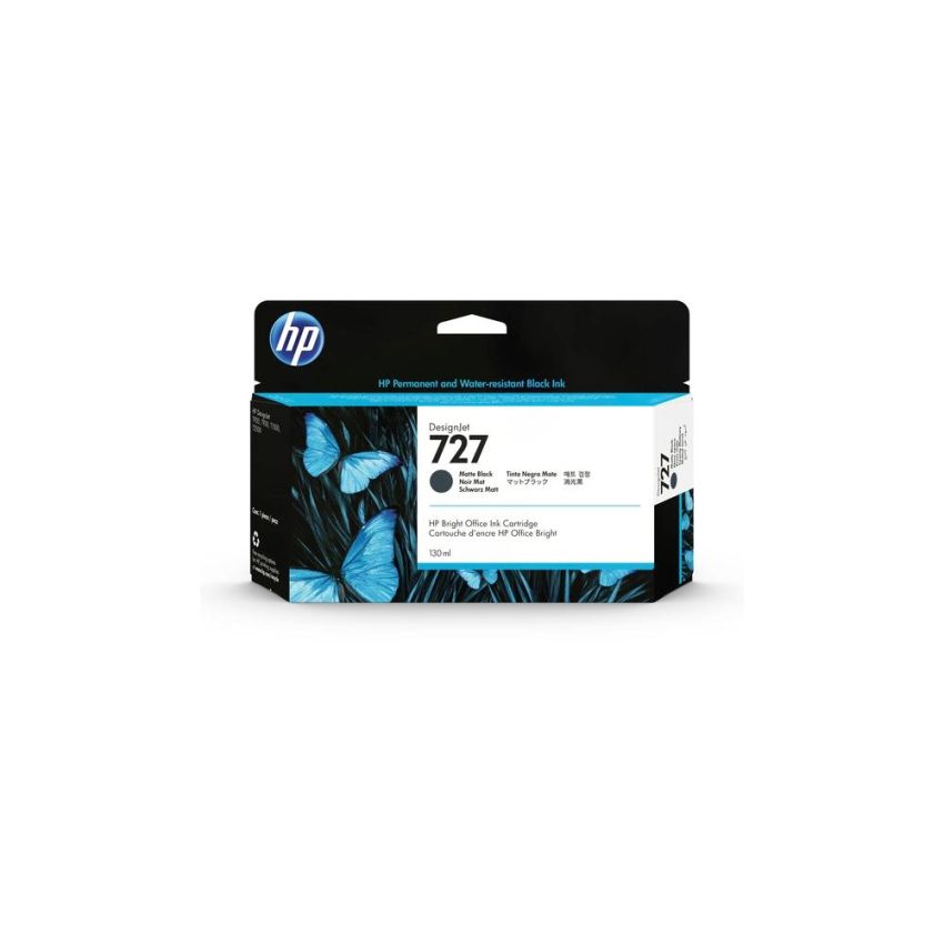 Cartucho de Tinta Original hp 727 Preto Ref B3p22a hp