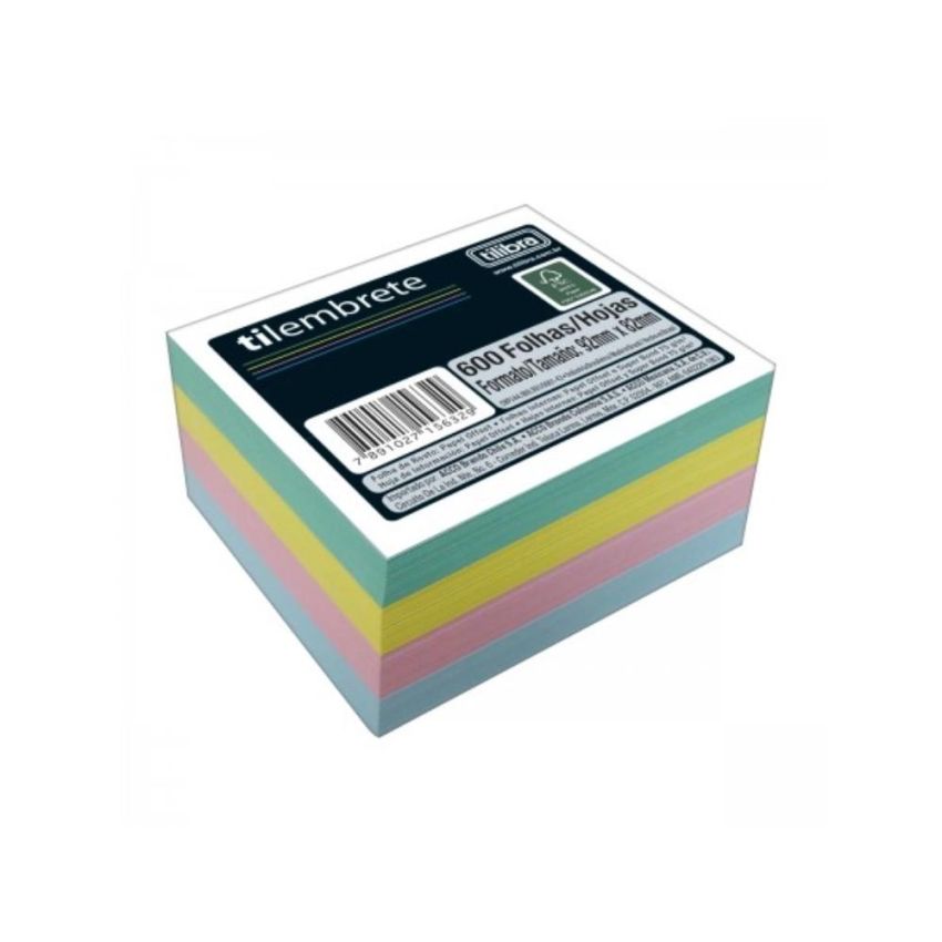 Papel Tilembrete 600 Folhas 156329 Tilibra