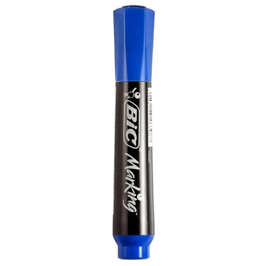 Marcador Permanente Recarregavel Marking 5,7mm Azul Bic