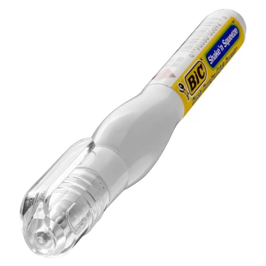 Caneta Corretiva Shaken Squeeze 8ml Bic