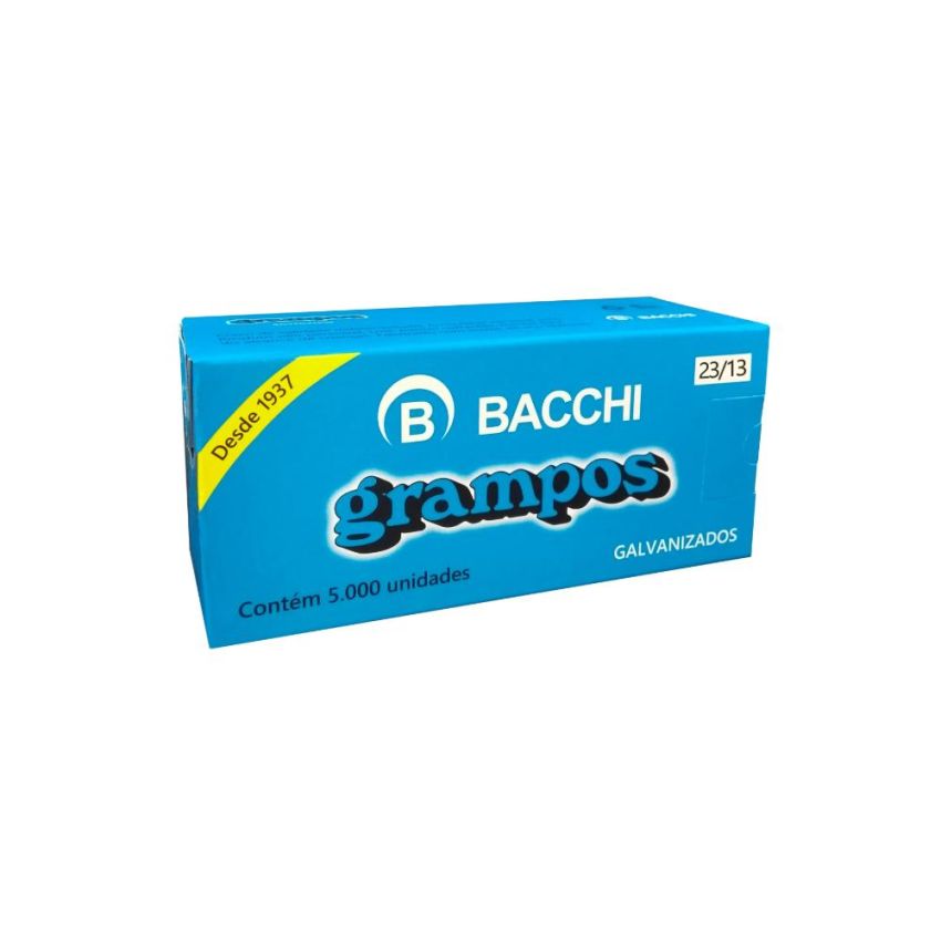 Grampo Enak 13   23/13) Galv. C/5000  Bacchi