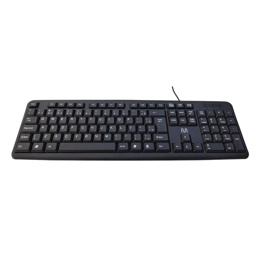 Teclado Standart Slim Usb Preto Tc065 Multilaser