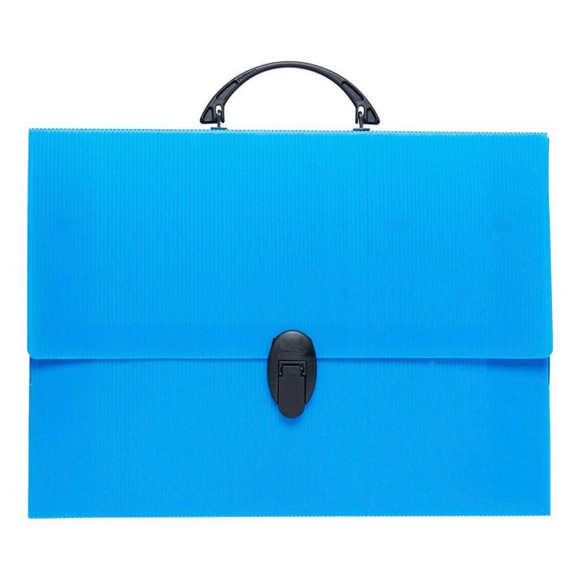 Maleta Novaonda 205 C/alca e Fecho Plastico 302 Azul  Polibras