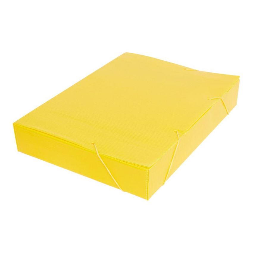 Pasta Novaonda 55mm Oficio Amarelo 204  Polibras