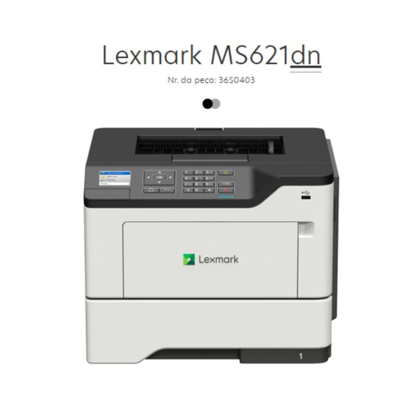 Impressora Laser Mono Ms621dn 36s0403 Lexmark