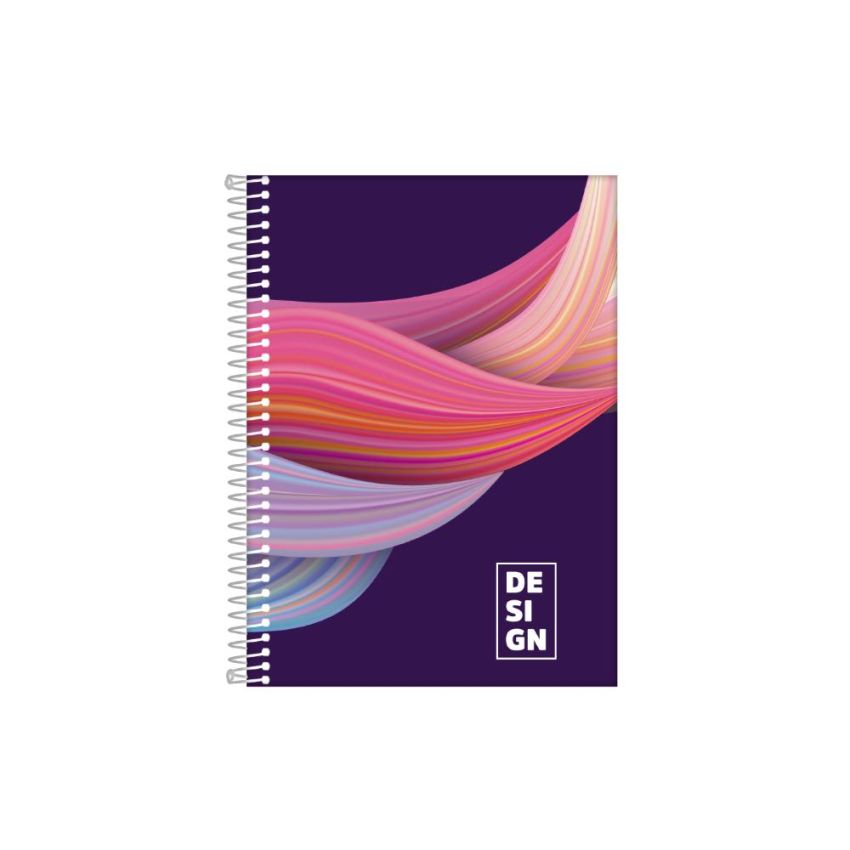 Caderno Espiral Universitario Design Capa Dura 160fls 8031r Romitec