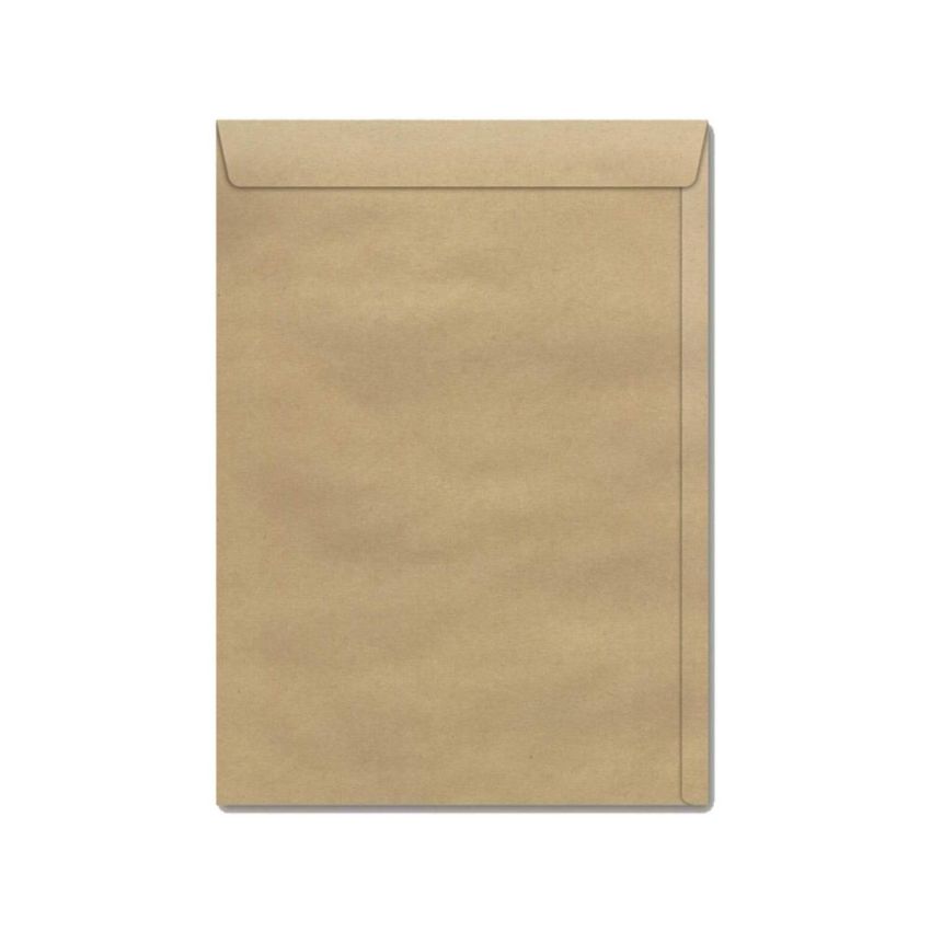 Envelope Saco Kraft Natural 125x176mm 80gr C/50 Unid Skn518 Scrity