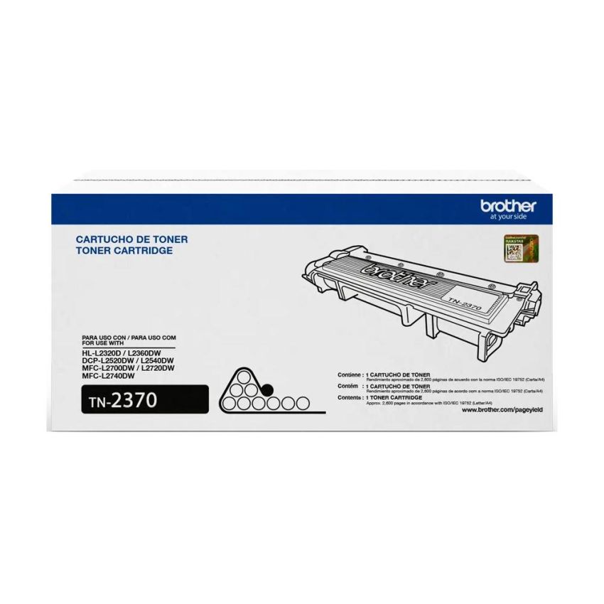 Toner Preto Tn2370br Brother