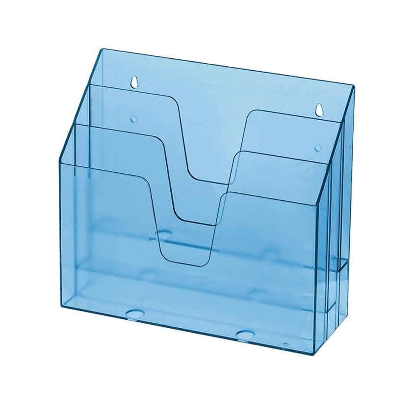 Organizador de Escritorio Triplo Azul 860 Acrimet