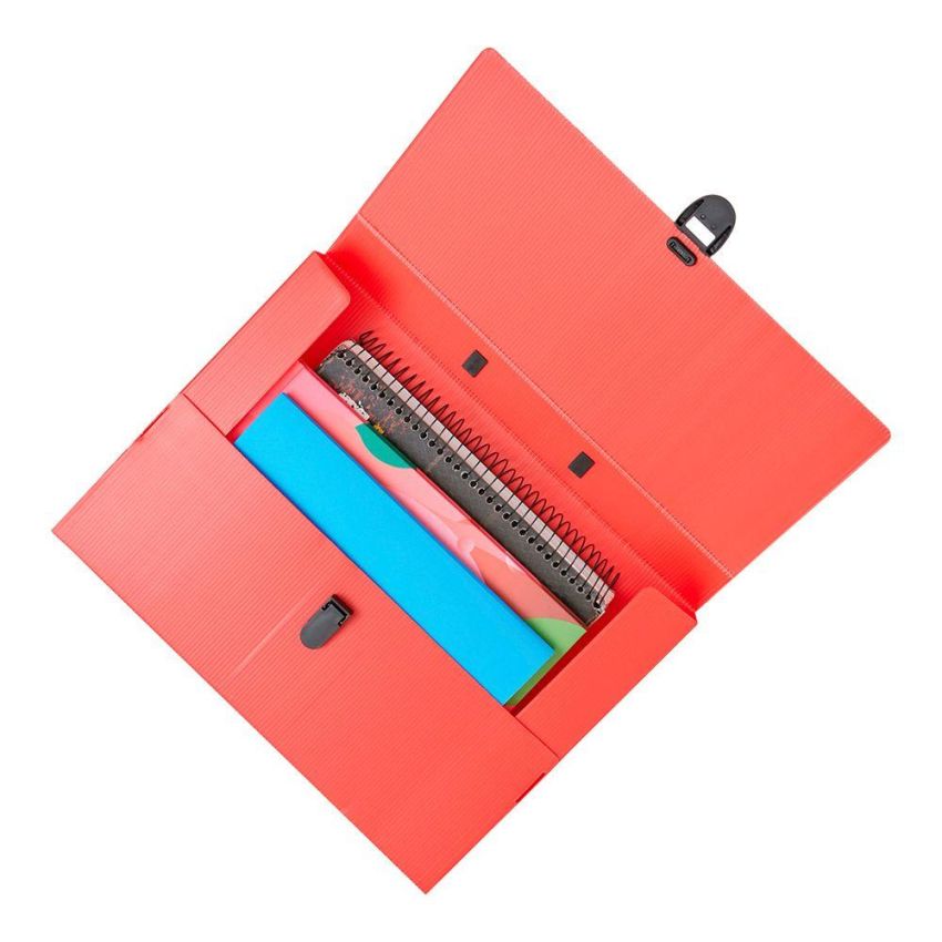 Maleta Novaonda 205 C/alca e Fecho Plastico 302 Vermelho  Polibras