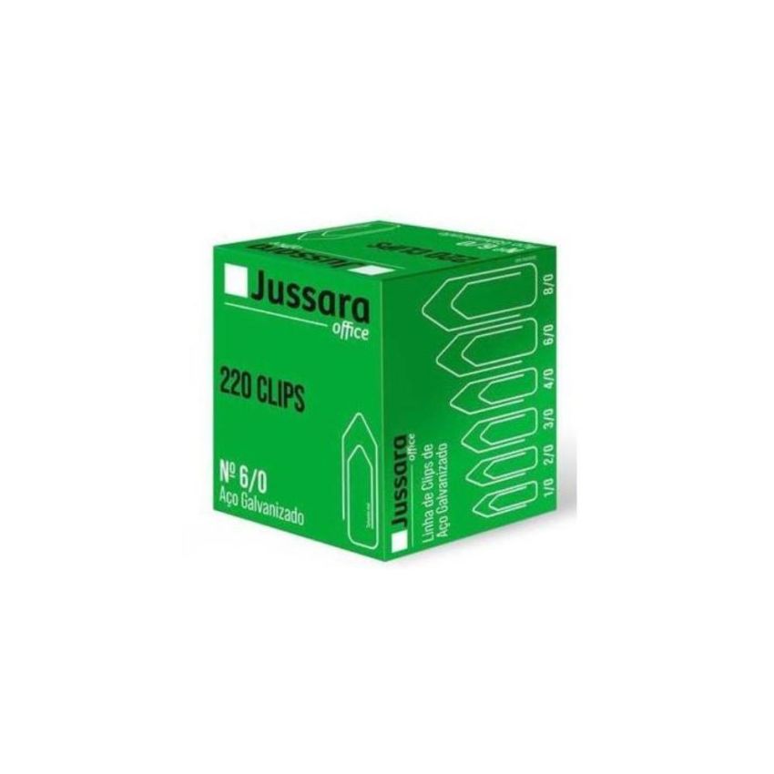 Clips n 6/0 Galvanizado Linha Leve C/220 Clip06 Cxg Jussara