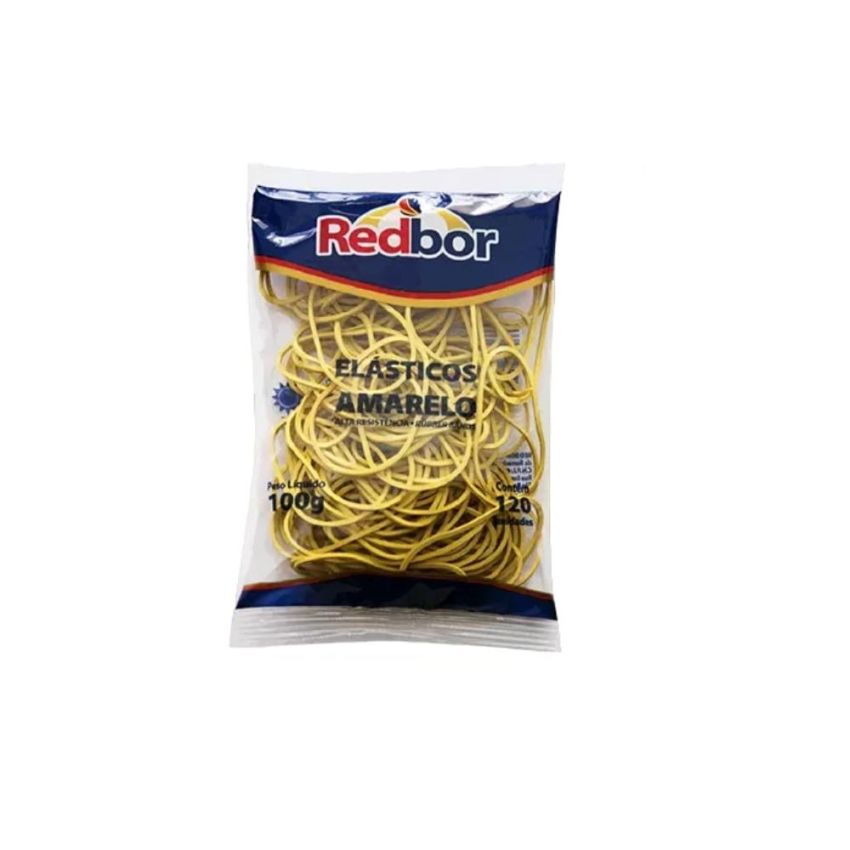 Elastico Amarelo Nº18 100gr 01-011  Red Bor