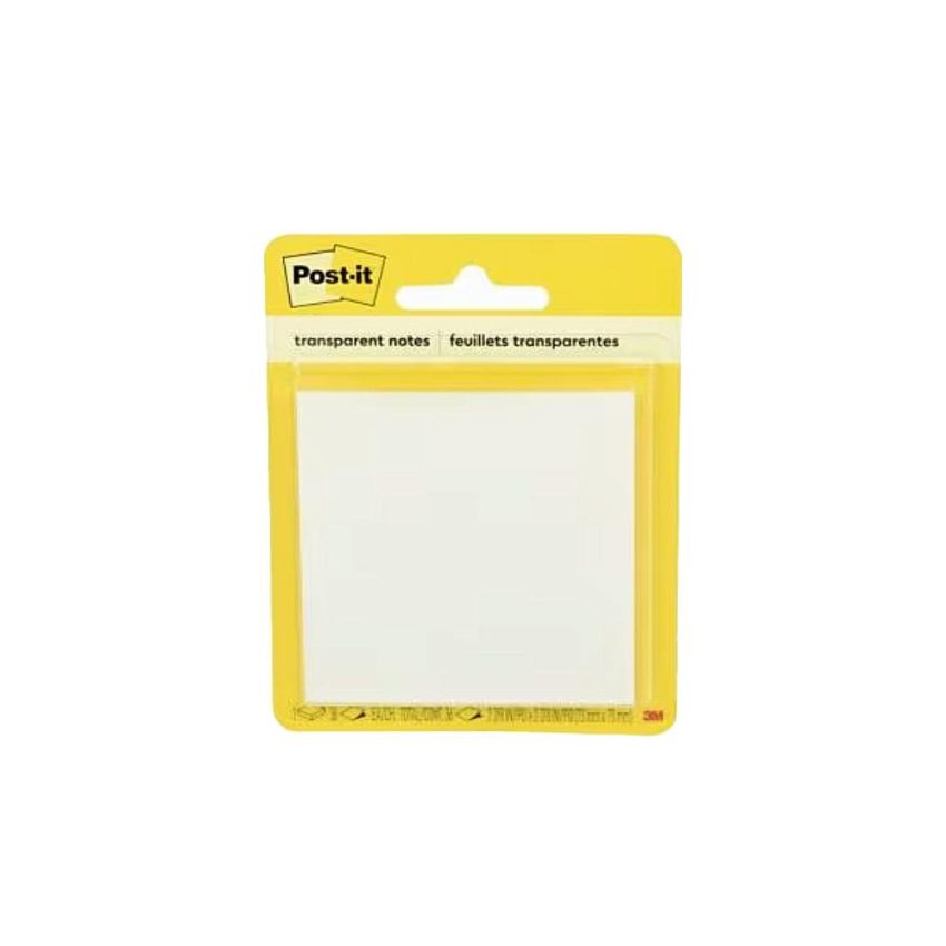 Post-it Transparente 73x73mm 36 Fls 3m
