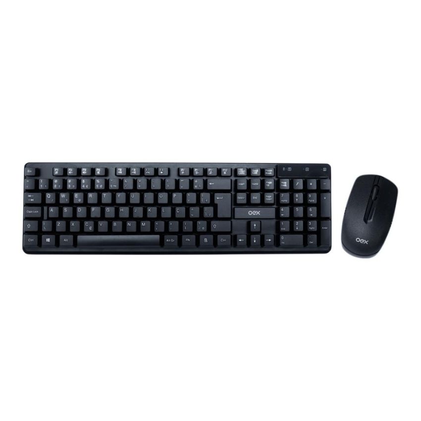 Kit Teclado + Mouse S/fio Usb Tm408 Preto 48.8107 Oex