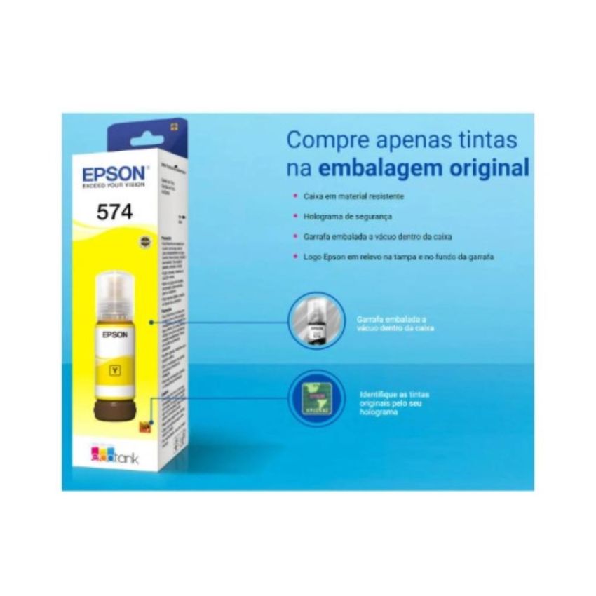 Garrafa de Tinta Epson T574220al Ciano