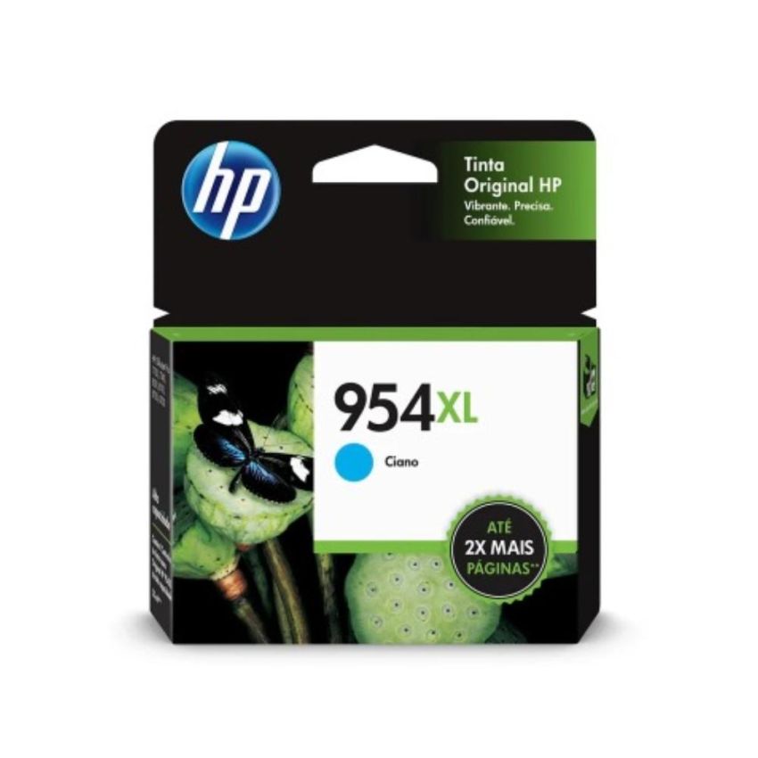 Cartucho de Tinta Original hp 954xl Ciano Alto Rendimento Ref L0s62ab hp