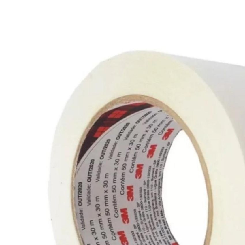 Fita Adesiva Dupla Face de Polipropileno Scotch 50mm X30m 4873 3m