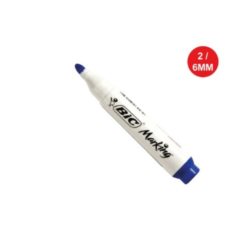 Marcador p/ Quadro Branco Recarregavel Marking Azul Bic