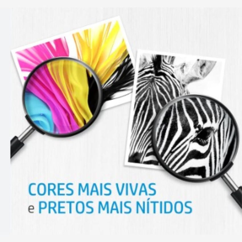 Cartucho de Tinta Original hp 662xl Preto Alto Rendimento Ref Cz105ab  hp