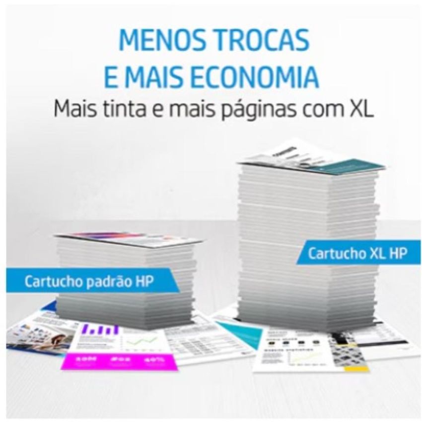 Cartucho de Tinta Original hp 662xl Colorido Alto Rendimento Ref Cz106ab  hp