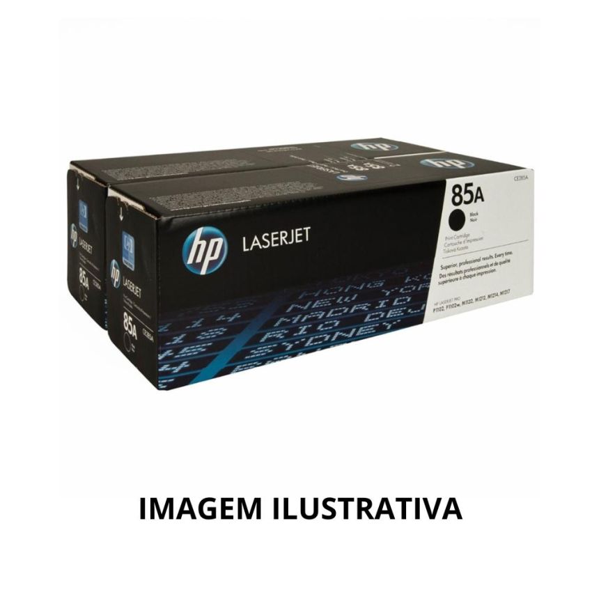Toner Original hp 85a Preto C/2  Ref Ce285ae hp