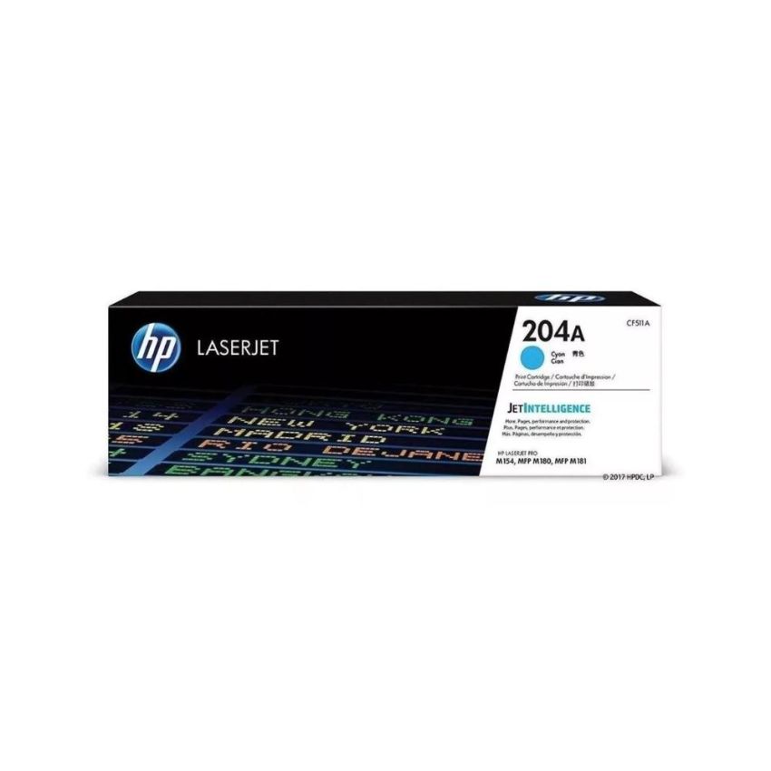 Toner Original hp 204a Ciano Ref Cf511a hp