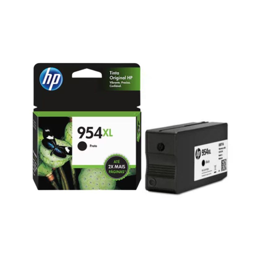 Cartucho de Tinta Original hp 954xl Preto Alto Rendimento Ref L0s71ab hp