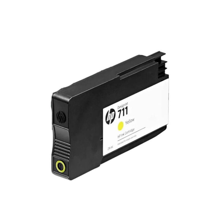 Cartucho de Tinta Original hp 711 Amarelo Ref Cz132ab hp