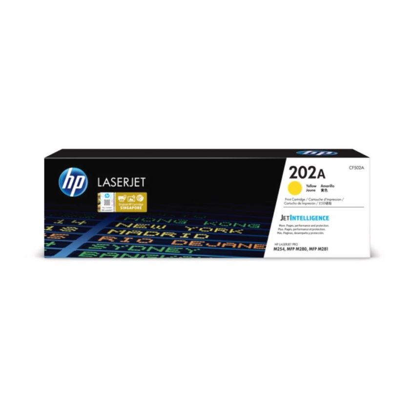 Toner Original hp 202a Amarelo Ref Cf502a hp