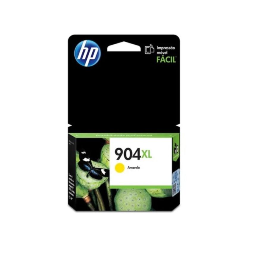 Cartucho de Tinta Original hp 904xl Amarelo Alto Rendimento Ref T6m12al hp